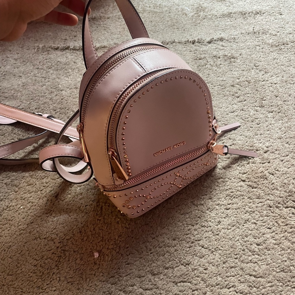 Mini Michael kors bag with metal detail